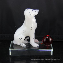 Bester Preis überlegene Qualität Pujiang Handmade Crystal Tier Hund Handwerk